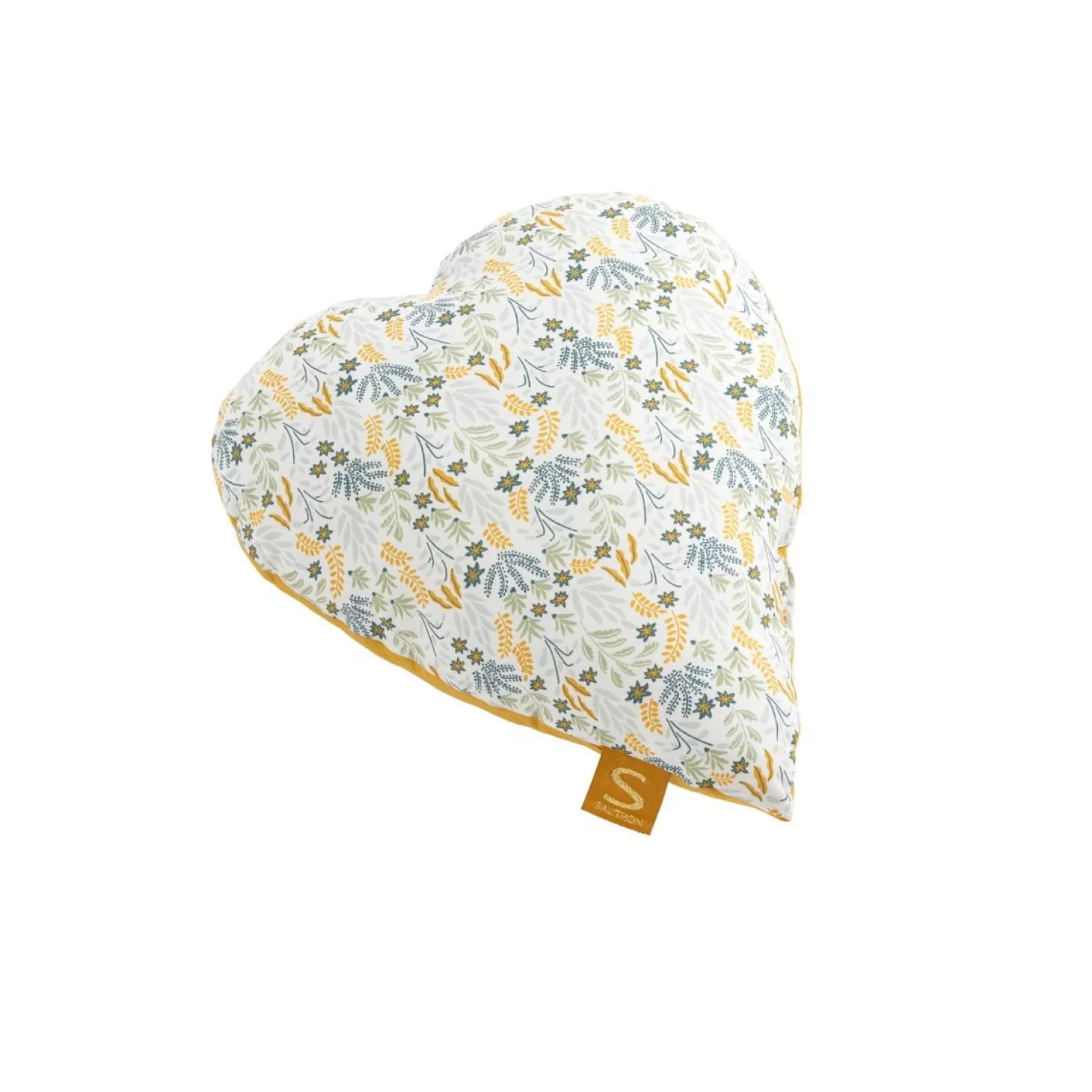 Sauthon Coussin déco Promenons nous Jaune Topaze