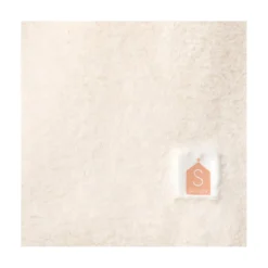 Sauthon Couverture Motif Léopard Petit Chou Ecru/Caramel/Vieux Rose