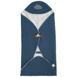 Sauthon Couverture Nomade Petit Nuage Bleu Orage