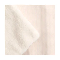 Sauthon Couverture Velours Léopard Ecru/Noir/Caramel