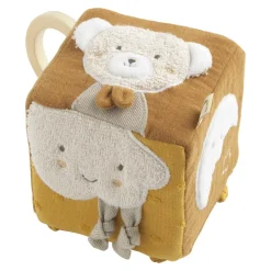 Sauthon                    Cube d'activités Petit Soleil    Beige Chiné/Caramel/Ocre