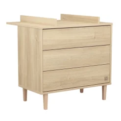 Sauthon                    Dispositif à langer pour Commode Paloma bois    Chêne Sépia