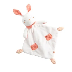 Sauthon                    Doudou mouchoir Esmee    Blanc