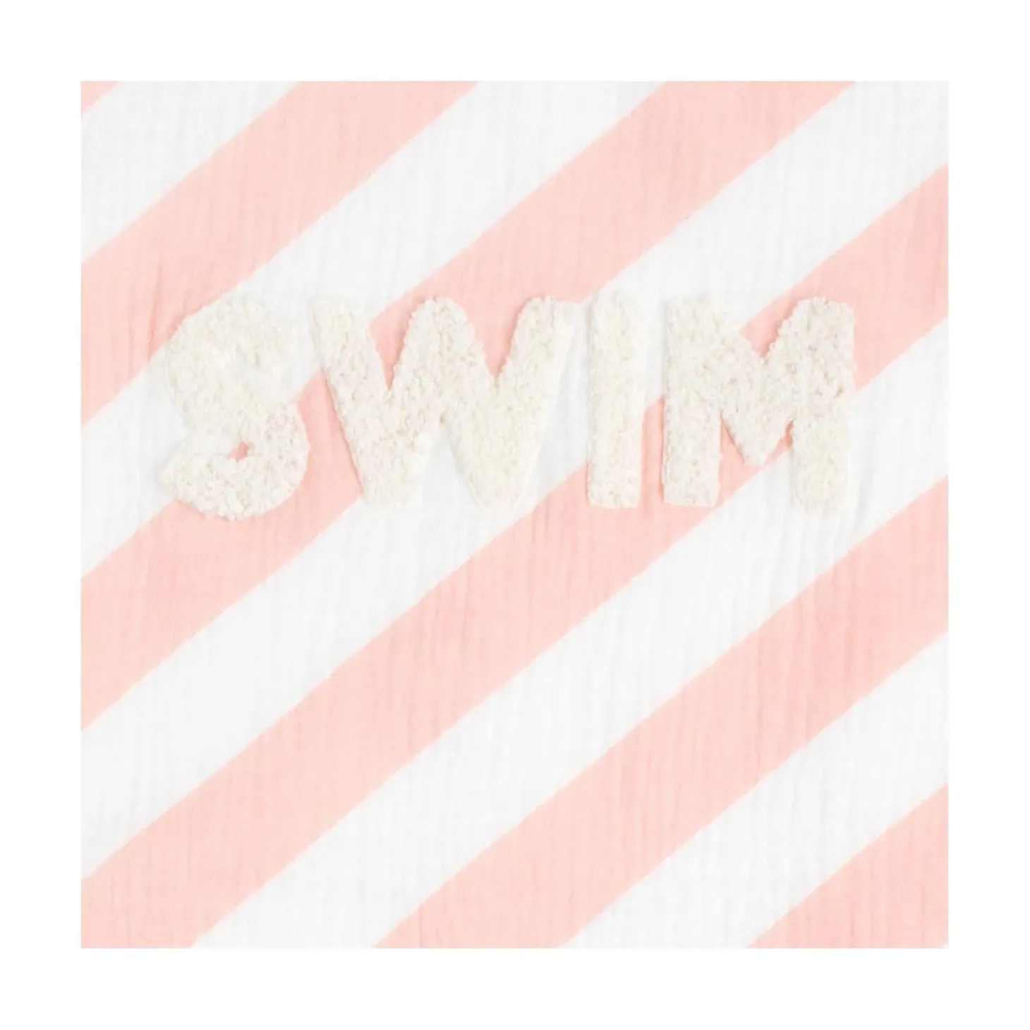 Sauthon Drap de Plage Pop Rose / Vanille