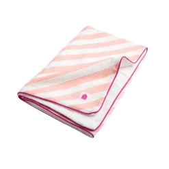 Sauthon Drap de Plage Pop Rose / Vanille