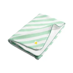 Sauthon                    Drap de Plage Pop    Vert Menthe / Vanille