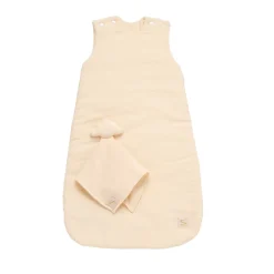 Sauthon                    Gigoteuse + doudou mouchoir Uni Vanilla    Beige            0-6 mois