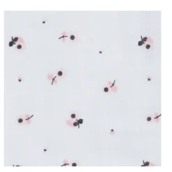 Sauthon                    Gigoteuse lange BIO Miss Fleur de Lune    Blanc - Rose            0-6 mois