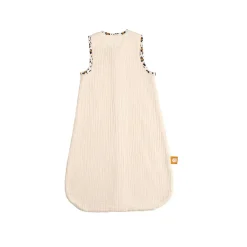 Sauthon                    Gigoteuse Lange Été Léopard    Ecru/Noir/Caramel            0-6 mois