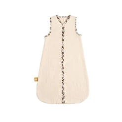 Sauthon Gigoteuse Lange Été Léopard Ecru/Noir/Caramel 0-6 mois