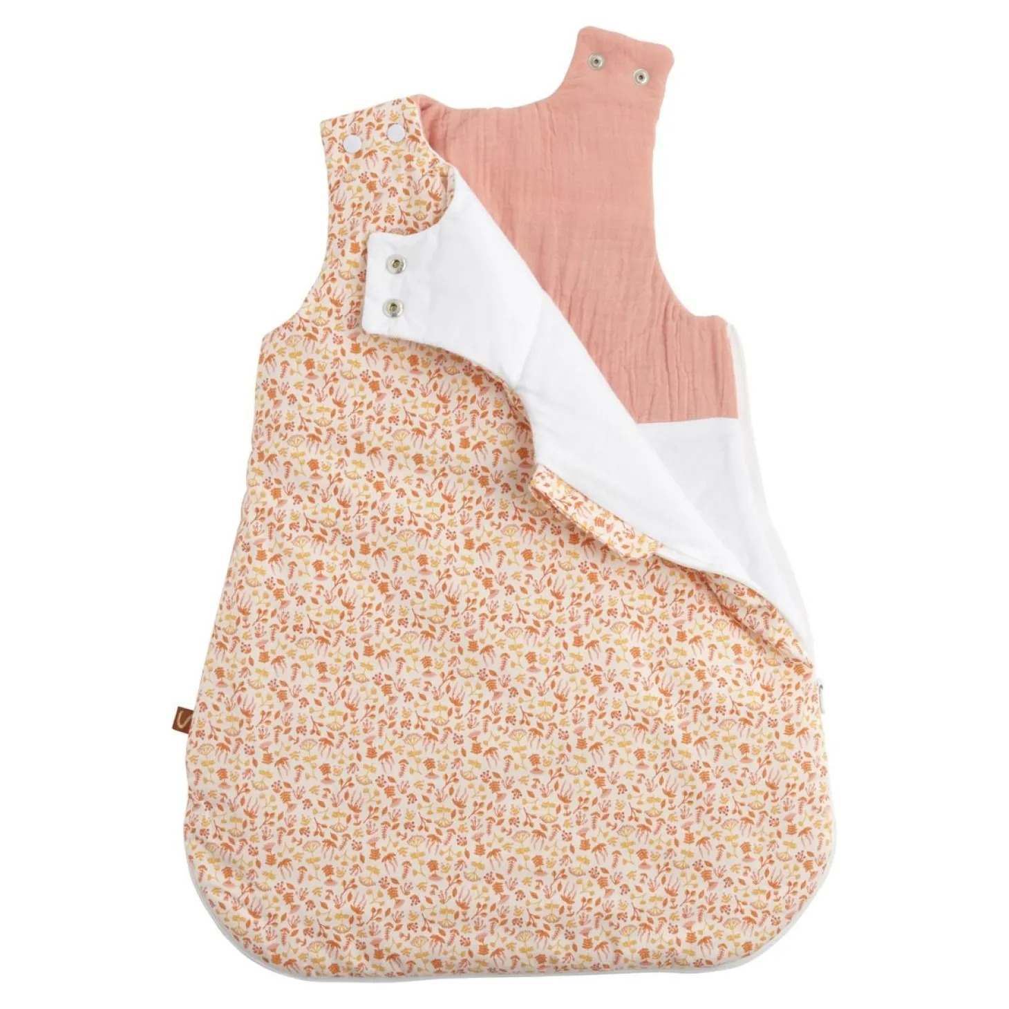 Sauthon Gigoteuse naissance Esmee motif floral Rose 0-3 mois