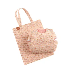 Sauthon Gigoteuse naissance Esmee motif floral Rose 0-3 mois
