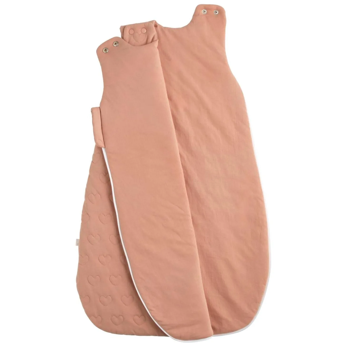 Sauthon Gigoteuse Ouatinée Petit Coeur Rose Poudré 0-6 mois