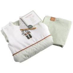 Sauthon                    Gigoteuse ouatinée rayures Botanica    Mixte            0-6 mois