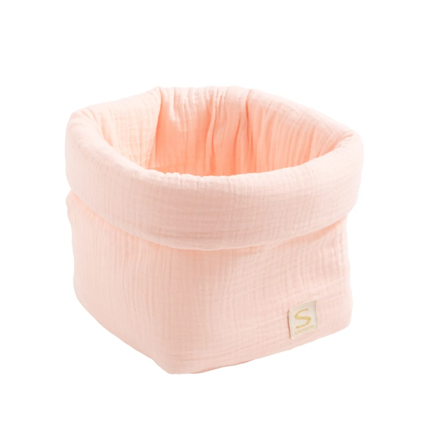 Sauthon Grande paniere Uni Petale Rose