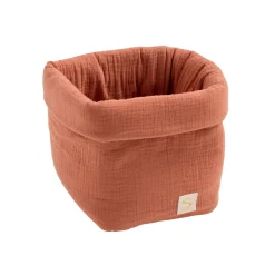 Sauthon                    Grande paniere Uni Terracotta    Rouge