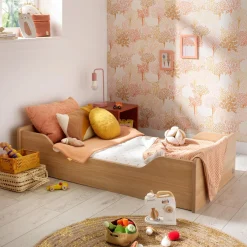 Sauthon                    Kit de transformation pour lit vanille    Chêne Miel