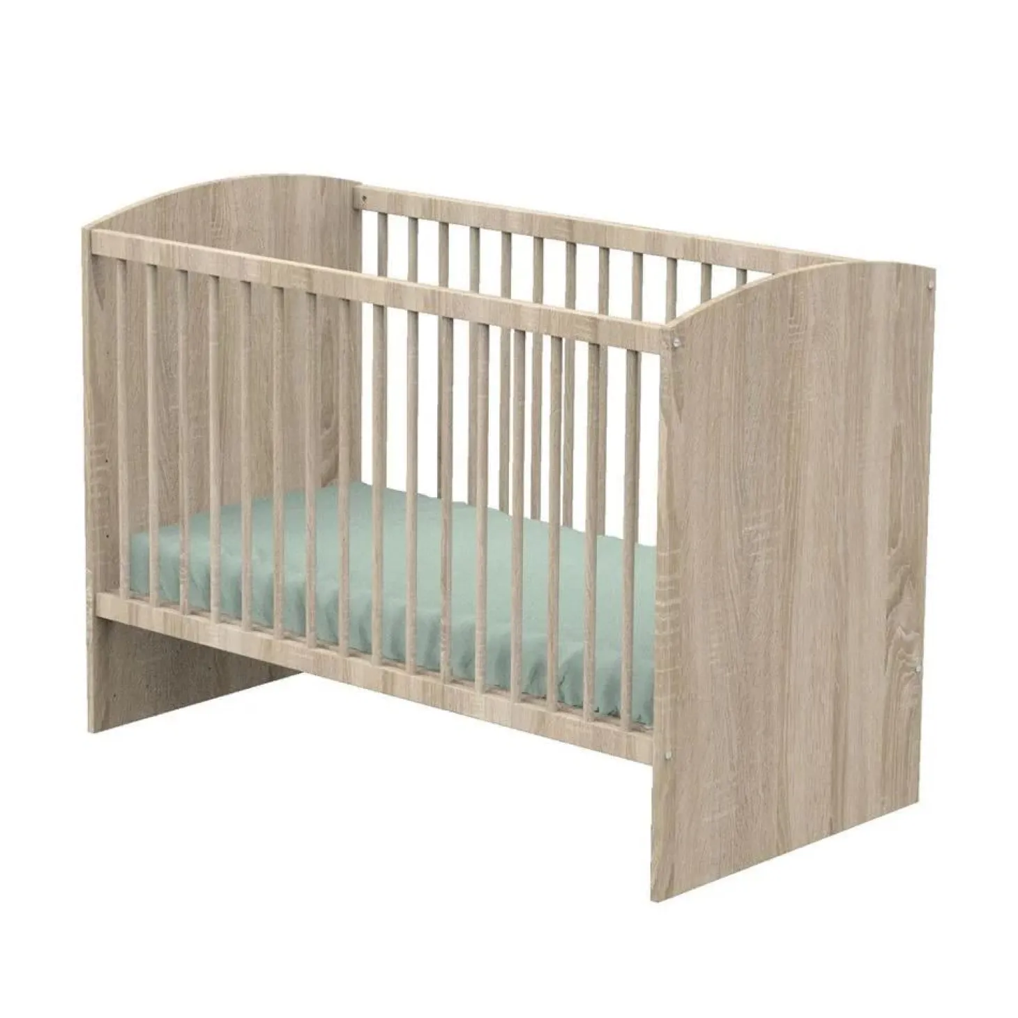 Sauthon Lit bébé Access Chêne Doré 60x120 cm