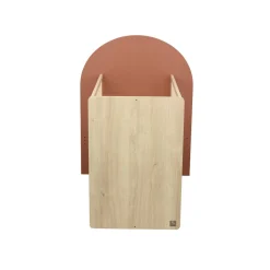 Sauthon                    Lit bébé Arche    Chêne Sépia/Terracotta Arche/Crème            60x120 cm / 90x190 cm