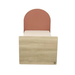 Sauthon                    Lit bébé Arche    Chêne Sépia/Terracotta Arche/Crème            60x120 cm / 90x190 cm