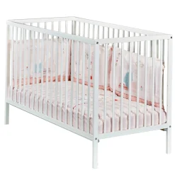 Sauthon                    Lit bébé Basic    Blanc            60x120 cm