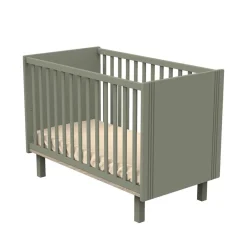 Sauthon                    Lit bébé Eléonore    Kaki - Chêne Doré            60x120 cm