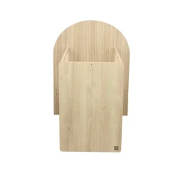 Sauthon                    Lit bébé Transformable Arche    Chêne Sépia/Chêne Strié Sépia Arche/Crème            60x120 cm / 90x190 cm