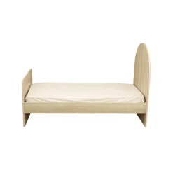 Sauthon                    Lit bébé Transformable Arche    Chêne Sépia/Chêne Strié Sépia Arche/Crème            60x120 cm / 90x190 cm
