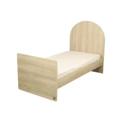 Sauthon                    Lit bébé Transformable Arche    Chêne Sépia/Chêne Strié Sépia Arche/Crème            60x120 cm / 90x190 cm