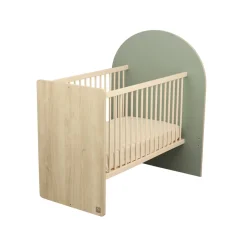 Sauthon                    Lit bébé Transformable Arche    Chêne Sépia/Sauge Arche/Crème            60x120 cm / 90x190 cm