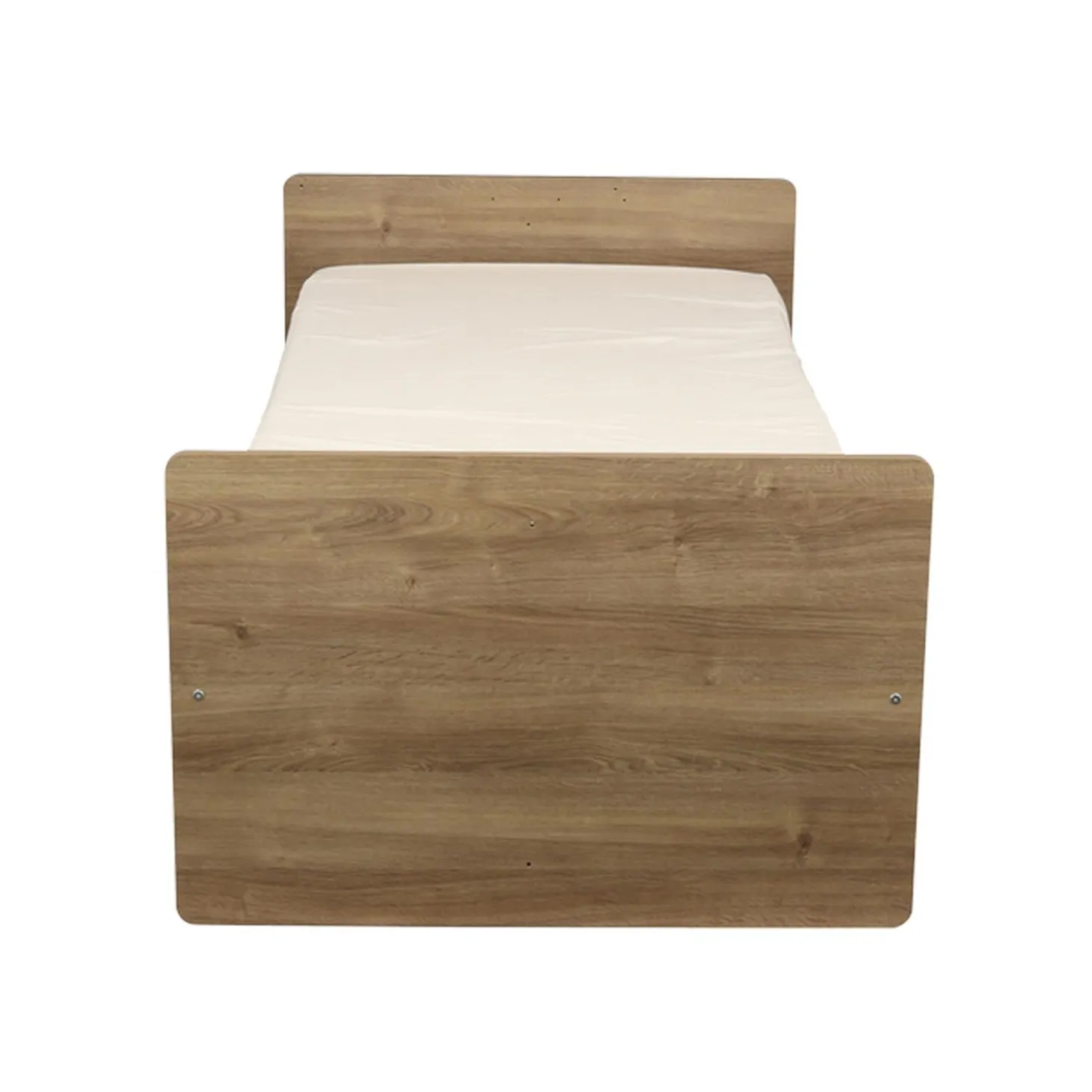 Sauthon Lit Combiné évolutif réversible Mokka Chêne Mokka /Chêne Foncé 60x120 cm / 90x190 cm