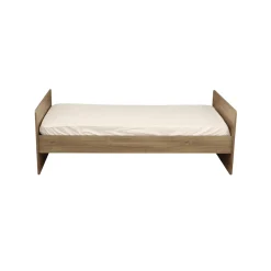 Sauthon Lit Combiné évolutif réversible Mokka Chêne Mokka /Chêne Foncé 60x120 cm / 90x190 cm