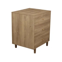 Sauthon Lit Combiné évolutif réversible Mokka Chêne Mokka /Chêne Foncé 60x120 cm / 90x190 cm