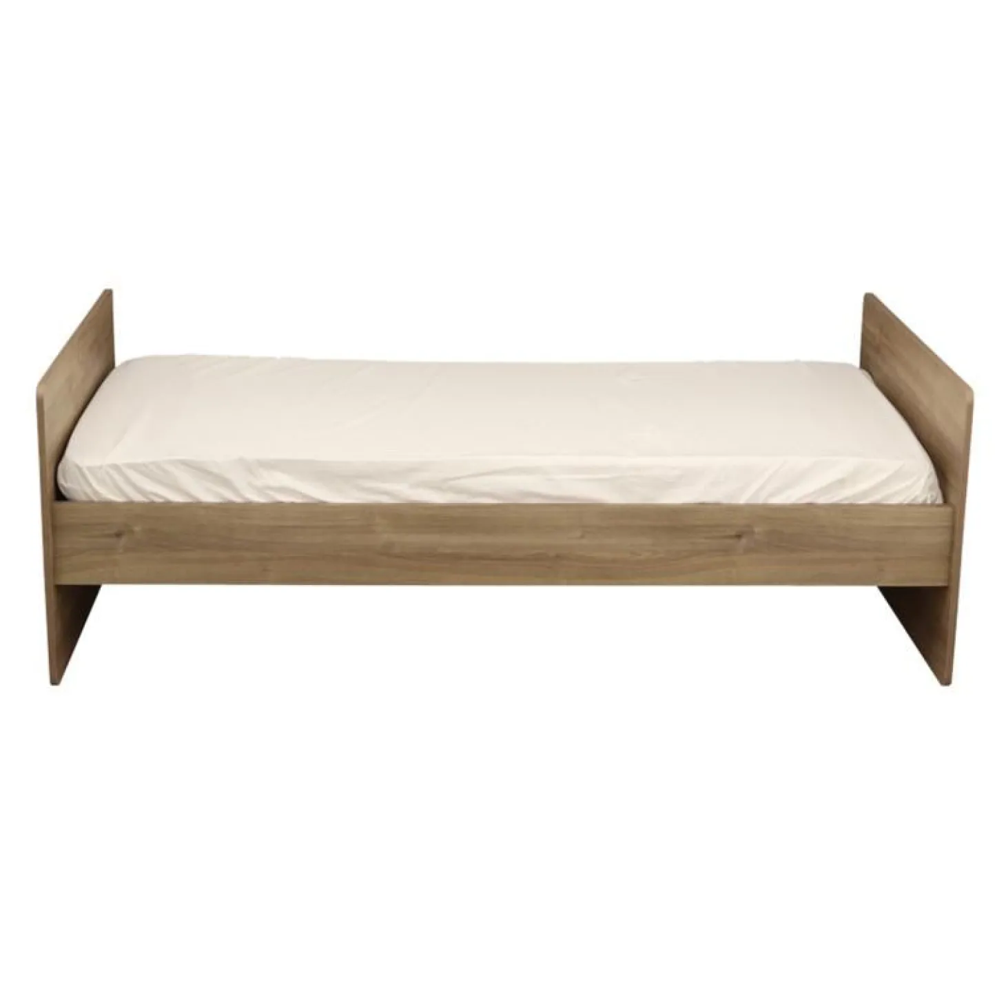 Sauthon Lit Combiné évolutif réversible Mokka Chêne Mokka /Chêne Foncé 60x120 cm / 90x190 cm