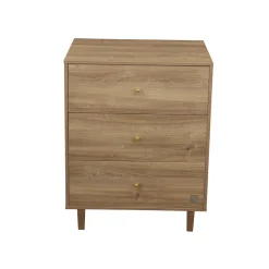 Sauthon Lit Combiné évolutif réversible Mokka Chêne Mokka /Chêne Foncé 60x120 cm / 90x190 cm