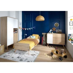 Sauthon                    Lit junior seventies    Blanc            90x190 cm