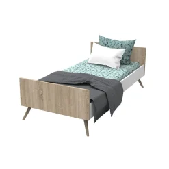 Sauthon                    Lit junior seventies    Blanc            90x190 cm