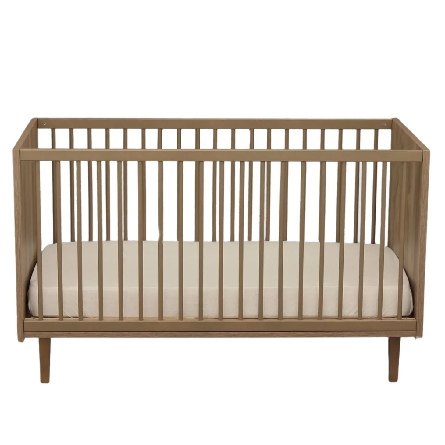 Sauthon Lit little big bed Mokka Chêne/Chêne Foncé/Chêne Strié 70x140 cm