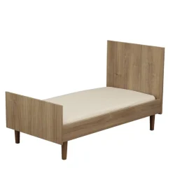 Sauthon Lit little big bed Mokka Chêne/Chêne Foncé/Chêne Strié 70x140 cm