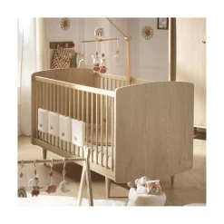 Sauthon                    Lit Little Big Bed My Love    Chêne Vintage            70x140 cm