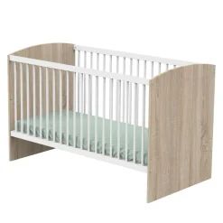 Sauthon                    Little big bed Access    Chêne Doré - Blanc            70x140 cm