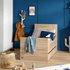 Sauthon                    Little big bed Antonin    Chêne Noisette            70x140 cm