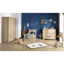 Sauthon Little big bed Antonin Chêne Noisette 70x140 cm