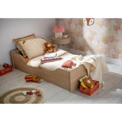 Sauthon                    Little big bed vanille    Chêne Miel - Meringue            70x140 cm