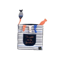 Sauthon Livre d'eveil Baby Sailor Bleu