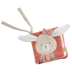 Sauthon Livre d'éveil Petit Coeur Beige Chiné/Rose Poudré