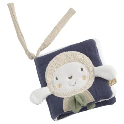 Sauthon Livre d'éveil Petit Nuage Beige Chiné/Bleu Orage/Vert Olive