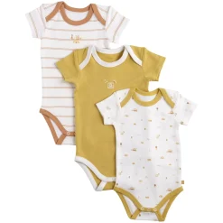Sauthon                    Lot de 3 bodies manches courtes sunlight    Mixte