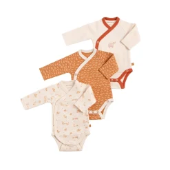 Sauthon                    Lot de 3 bodies  Orsino    Beige