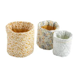 Sauthon Lot de 3 panières Promenons nous Tilleul